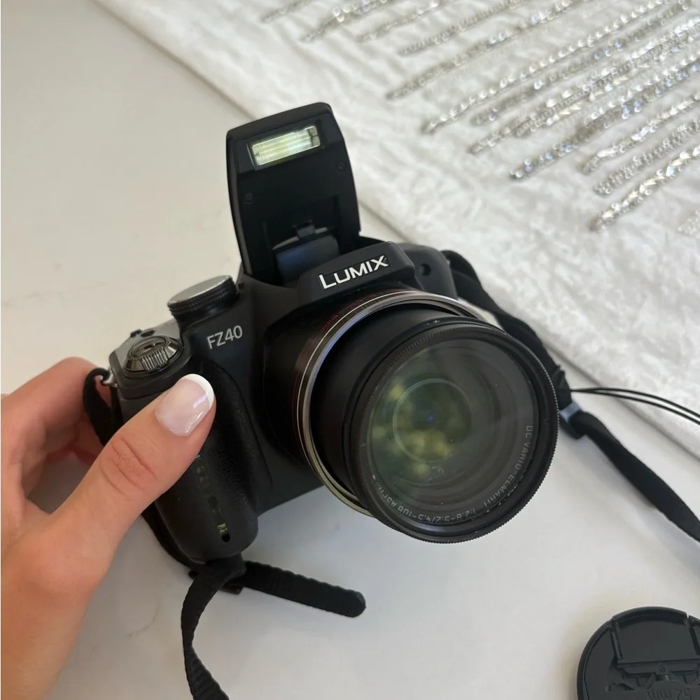 Panasonic LUMIX Black Digital Camera with Accessories